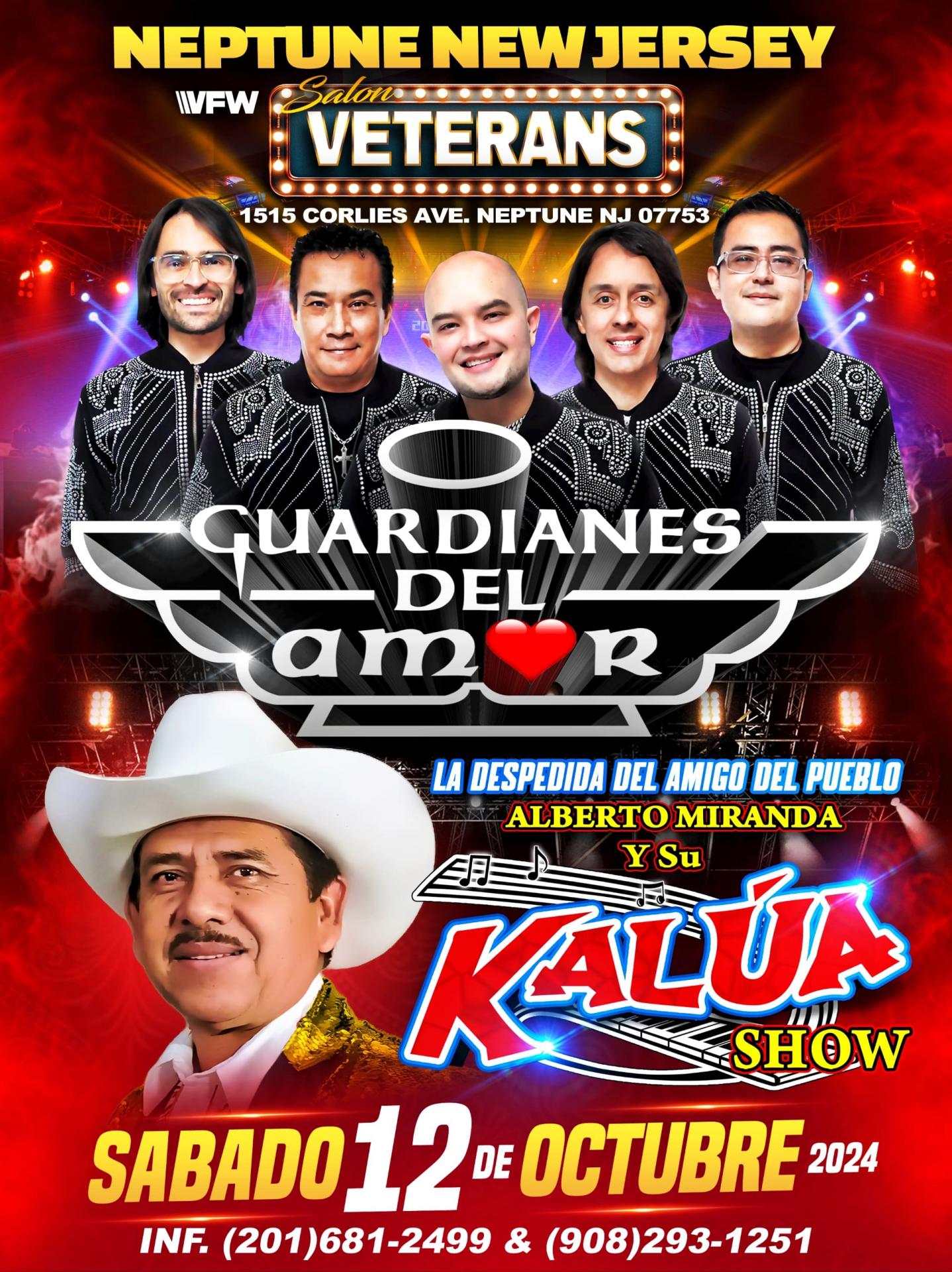 Buy tickets for Guardianes Del Amor & Kalua Show Guardianes Del Amor & Kalua Show