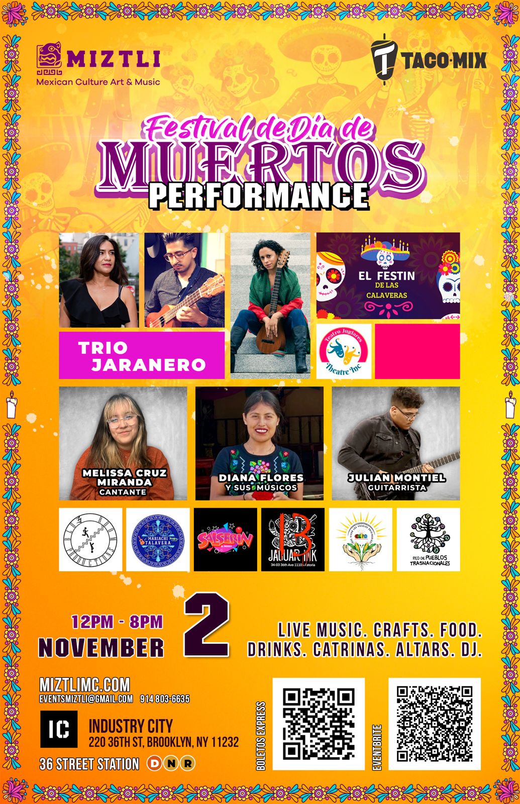 Buy tickets for Festival Dia de Muertos Festival Dia de Muertos