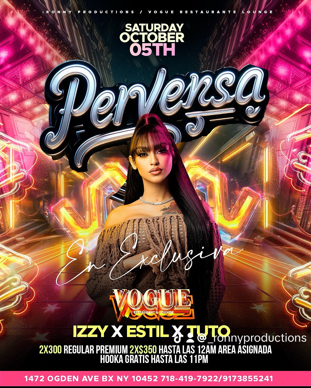 Buy tickets for LA PERVERSA LA PERVERSA
