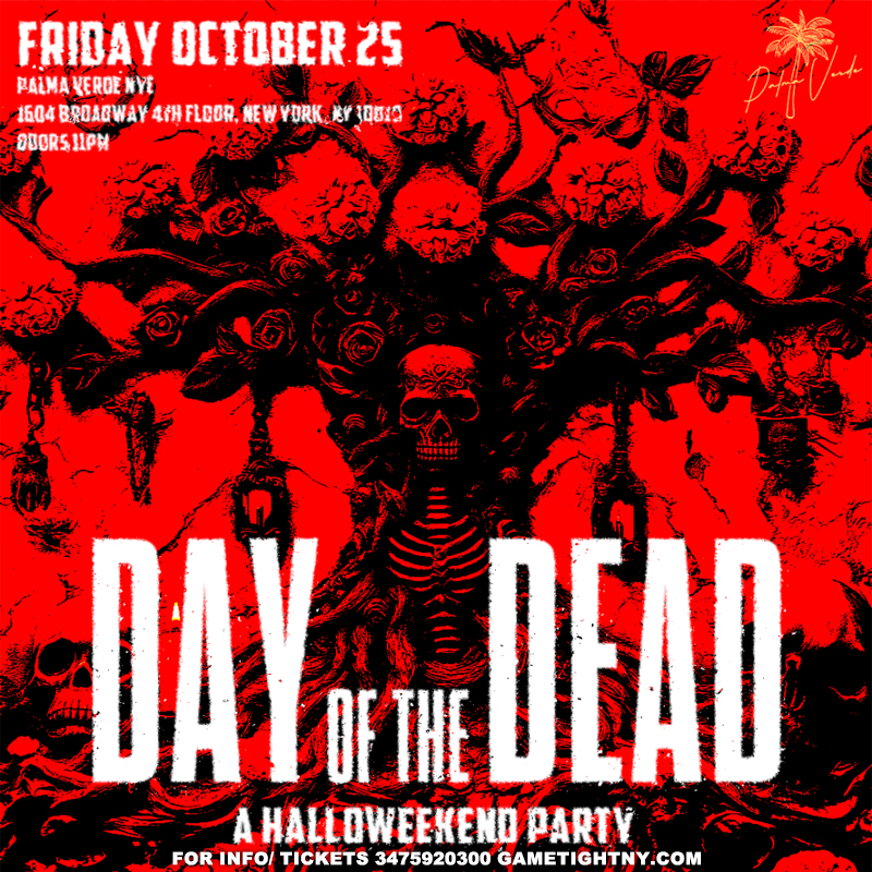 Buy tickets for Palma Verde Day of the Dead Halloween Party 2024 Palma Verde Day of the Dead Halloween Party 2024