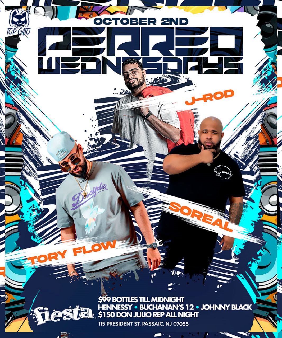 Buy tickets for DJ TORY FLOW, DJ JROD, DJ SOREAL - PERREO WEDNESDAY DJ TORY FLOW, DJ JROD, DJ SOREAL - PERREO WEDNESDAY