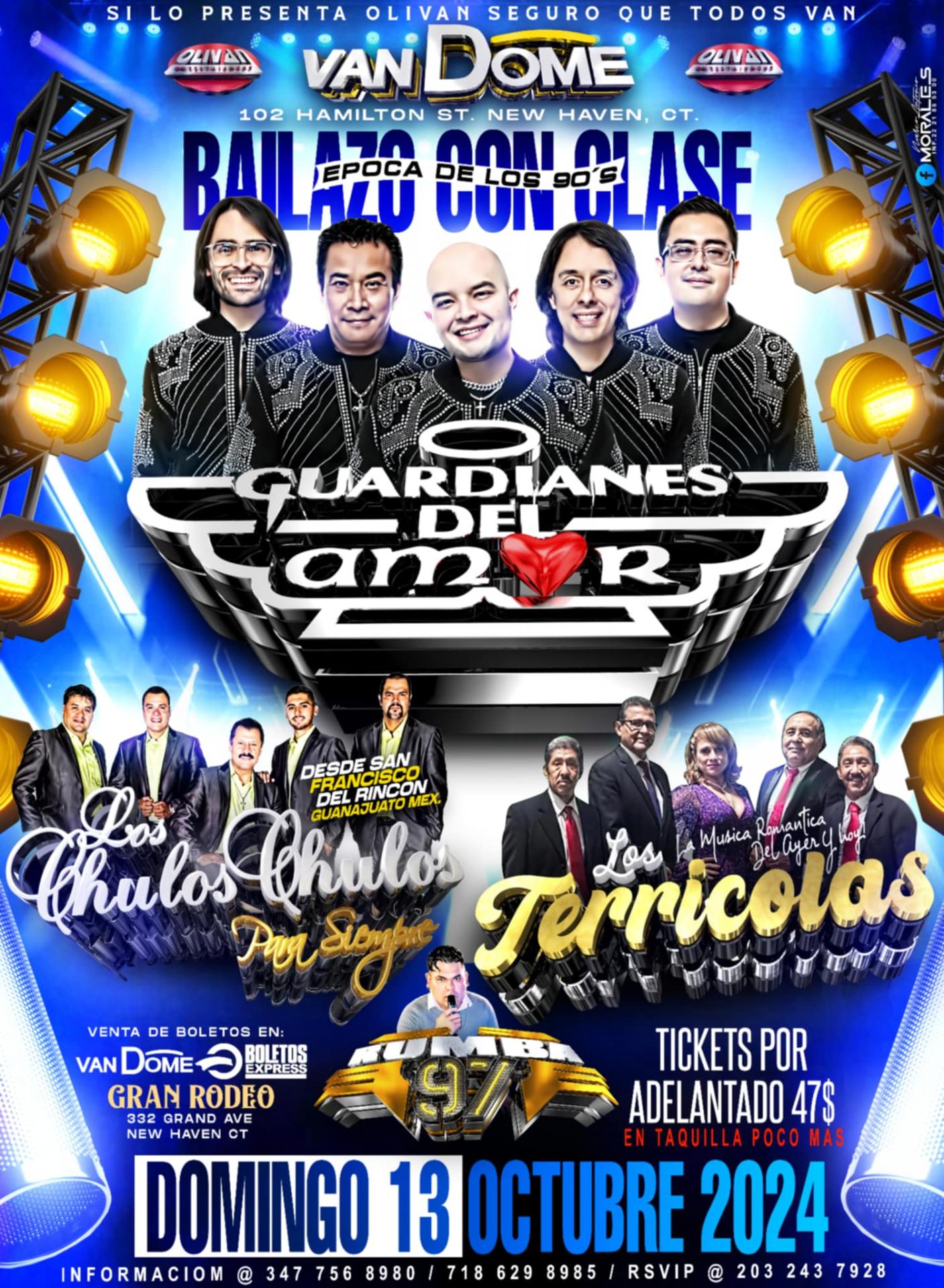 Buy tickets for Guardianes Del Amor | Los Chulos Chulos | Los Terricolas Guardianes Del Amor | Los Chulos Chulos | Los Terricolas