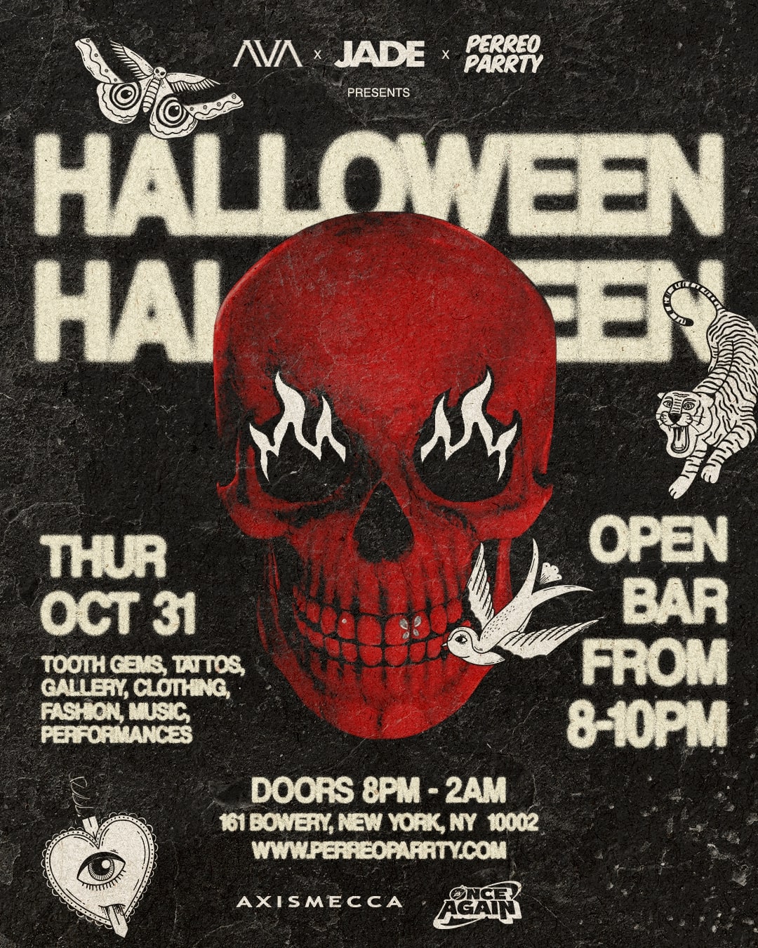 Buy tickets for Halloween at AVA - Open Format Dance Party & Experience (OPEN BAR) Halloween at AVA - Open Format Dance Party & Experience (OPEN BAR)