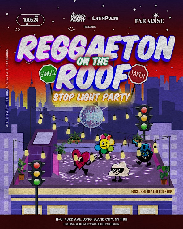 Reggaeton on the ROOF - Latin & Reggaeton - The Stop Light Party