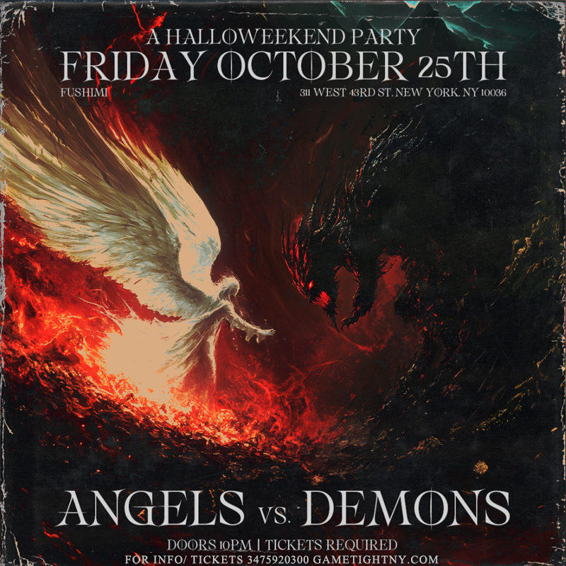 Buy tickets for Fushimi Times Square Angels & Demons Halloween Party 2024 Fushimi Times Square Angels & Demons Halloween Party 2024