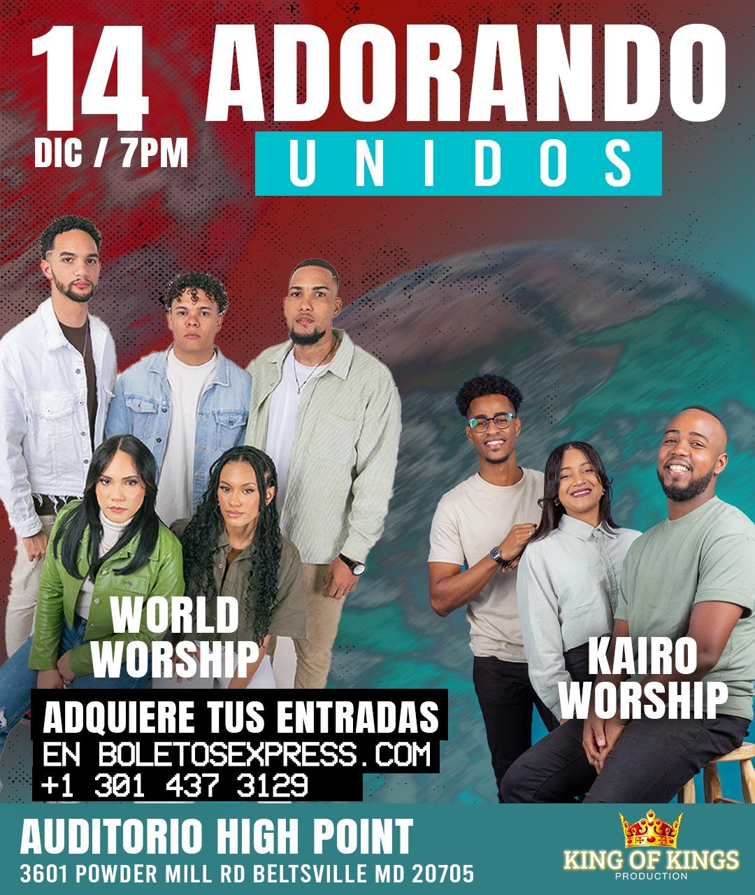 Buy tickets for ADORANDO UNIDOS ADORANDO UNIDOS