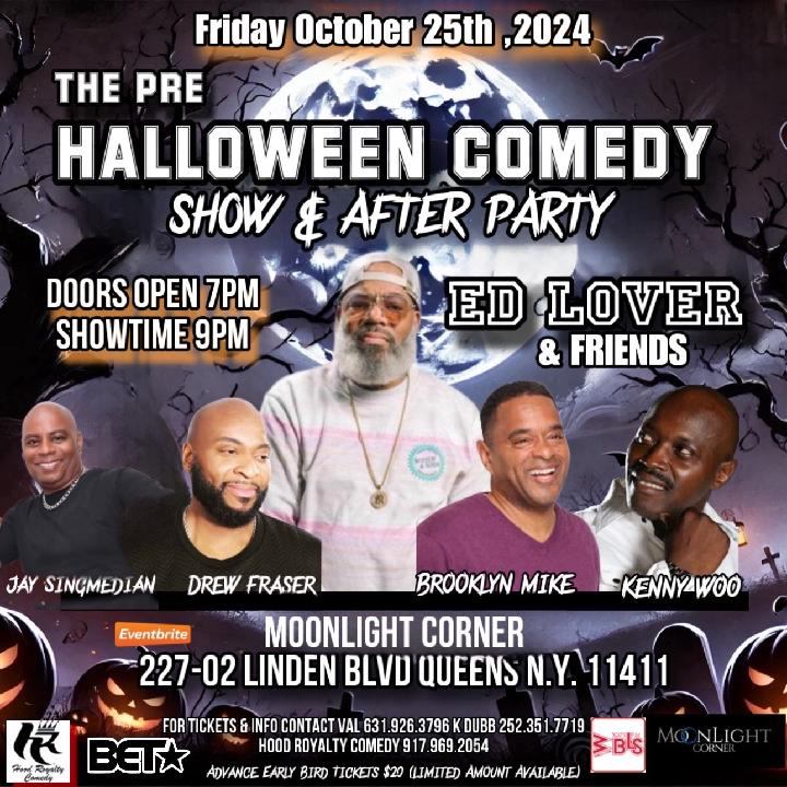 Buy tickets for Pre-Halloween Comedy Show & After party Pre-Halloween Comedy Show & After party