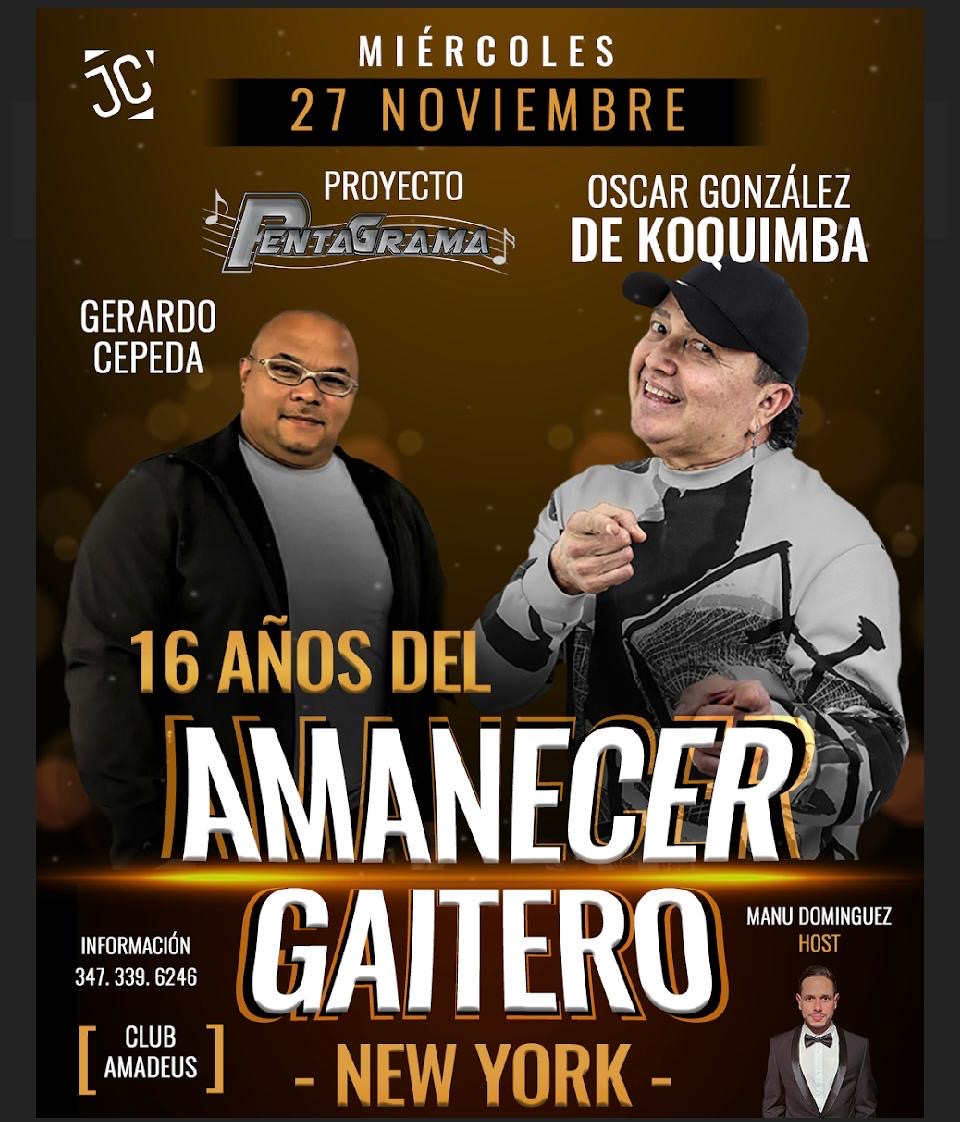 Buy tickets for 16vo Amanecer Gaitero 16vo Amanecer Gaitero