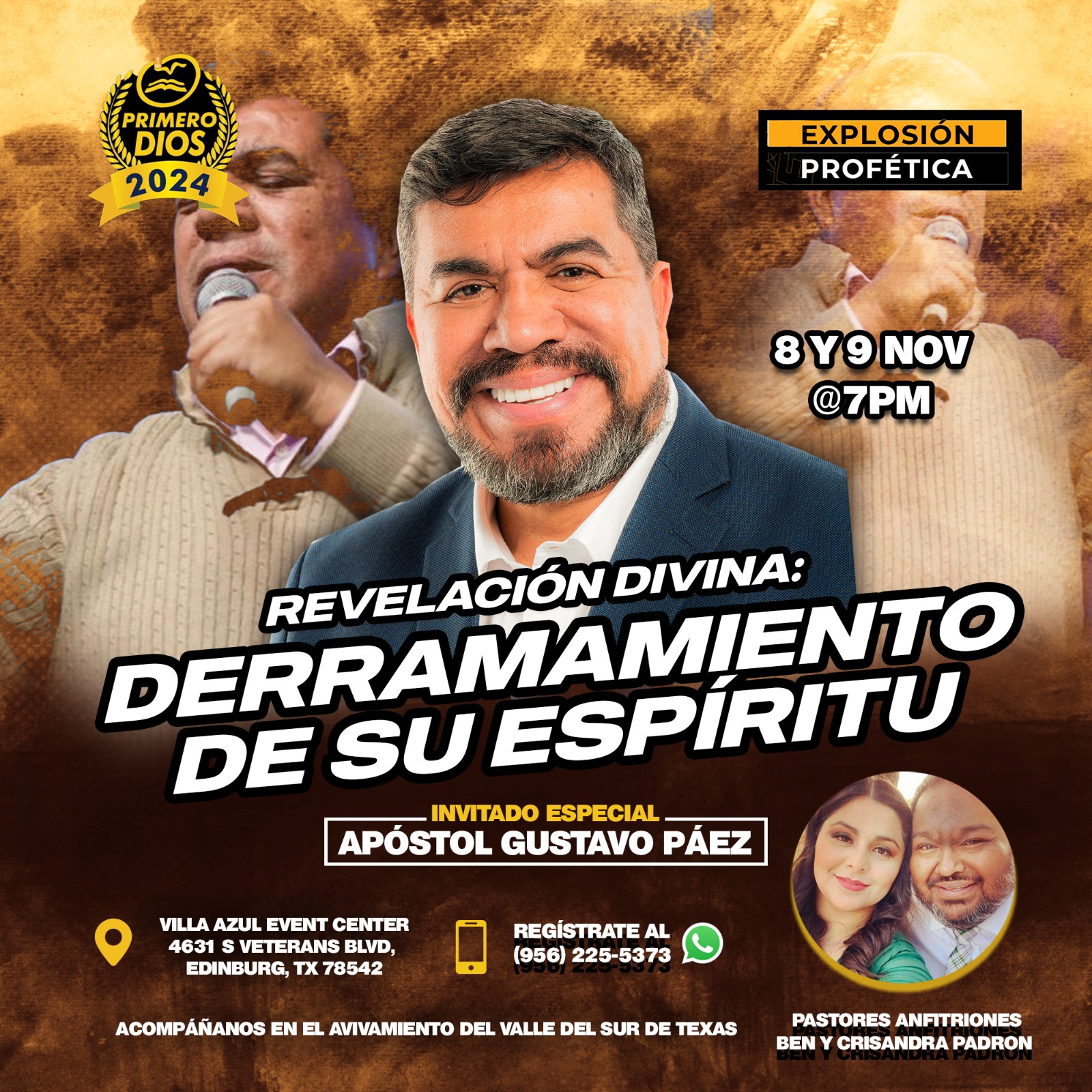 Buy tickets for Apostol Gustavo Páez Apostol Gustavo Páez