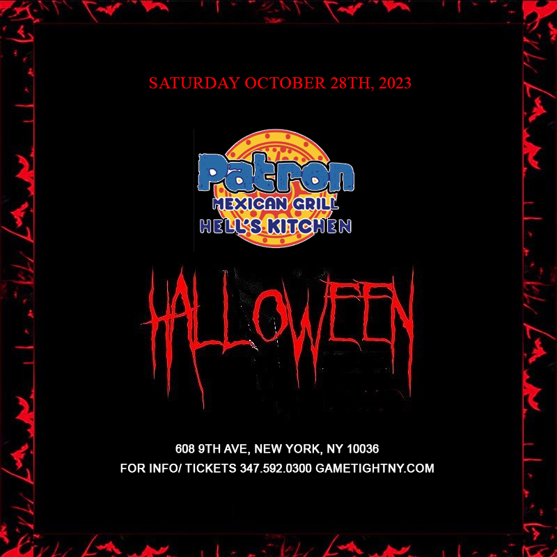 Buy tickets for Patron NYC Halloween party 2024 only $15 Patron NYC Halloween party 2024 only $15