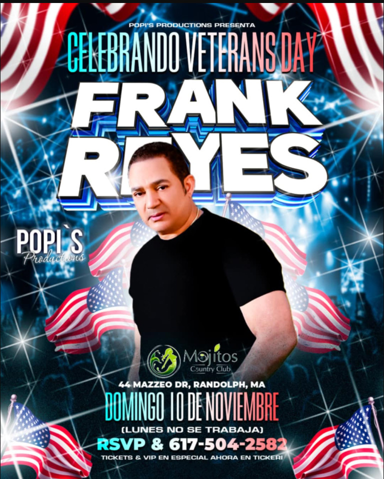 Buy tickets for FRANK REYES FRANK REYES