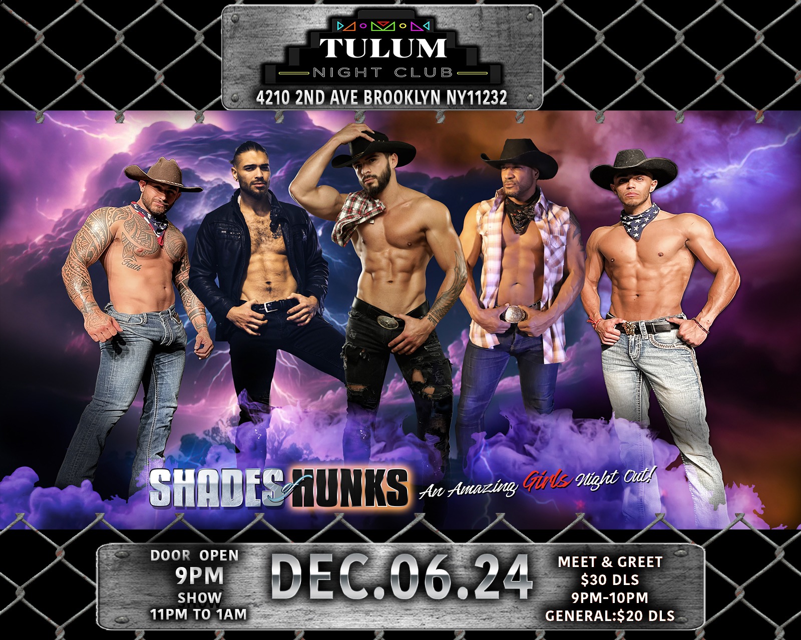 Buy tickets for Shades of Hunks Shades of Hunks