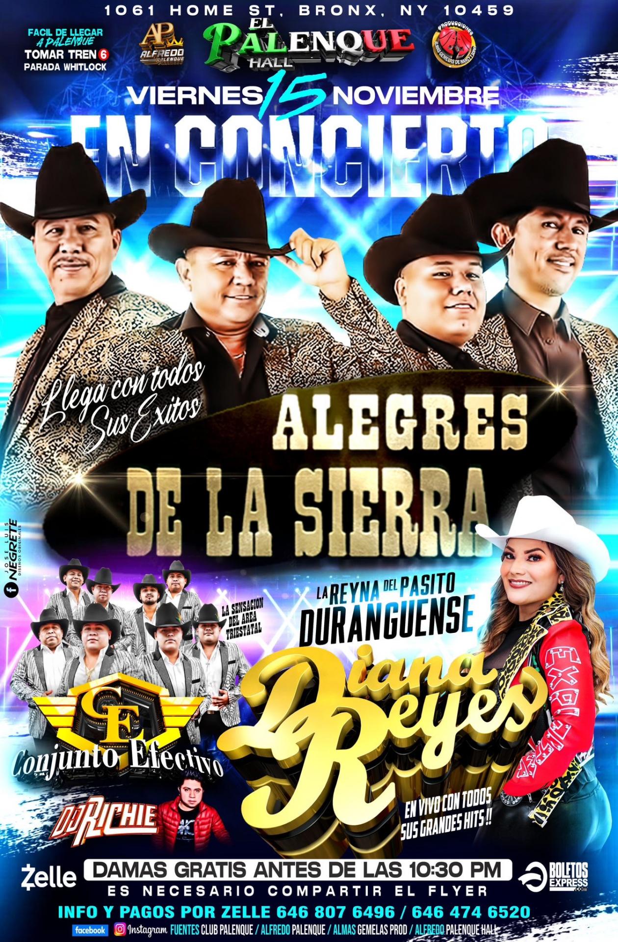 Buy tickets for ALEGRES DE LA SIERRA ALEGRES DE LA SIERRA
