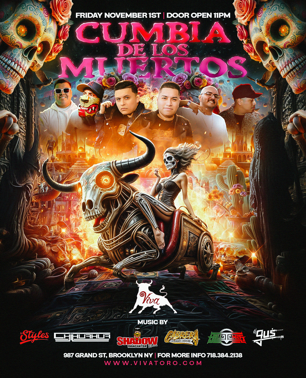 Buy tickets for Cumbia De Los Muertos Cumbia De Los Muertos