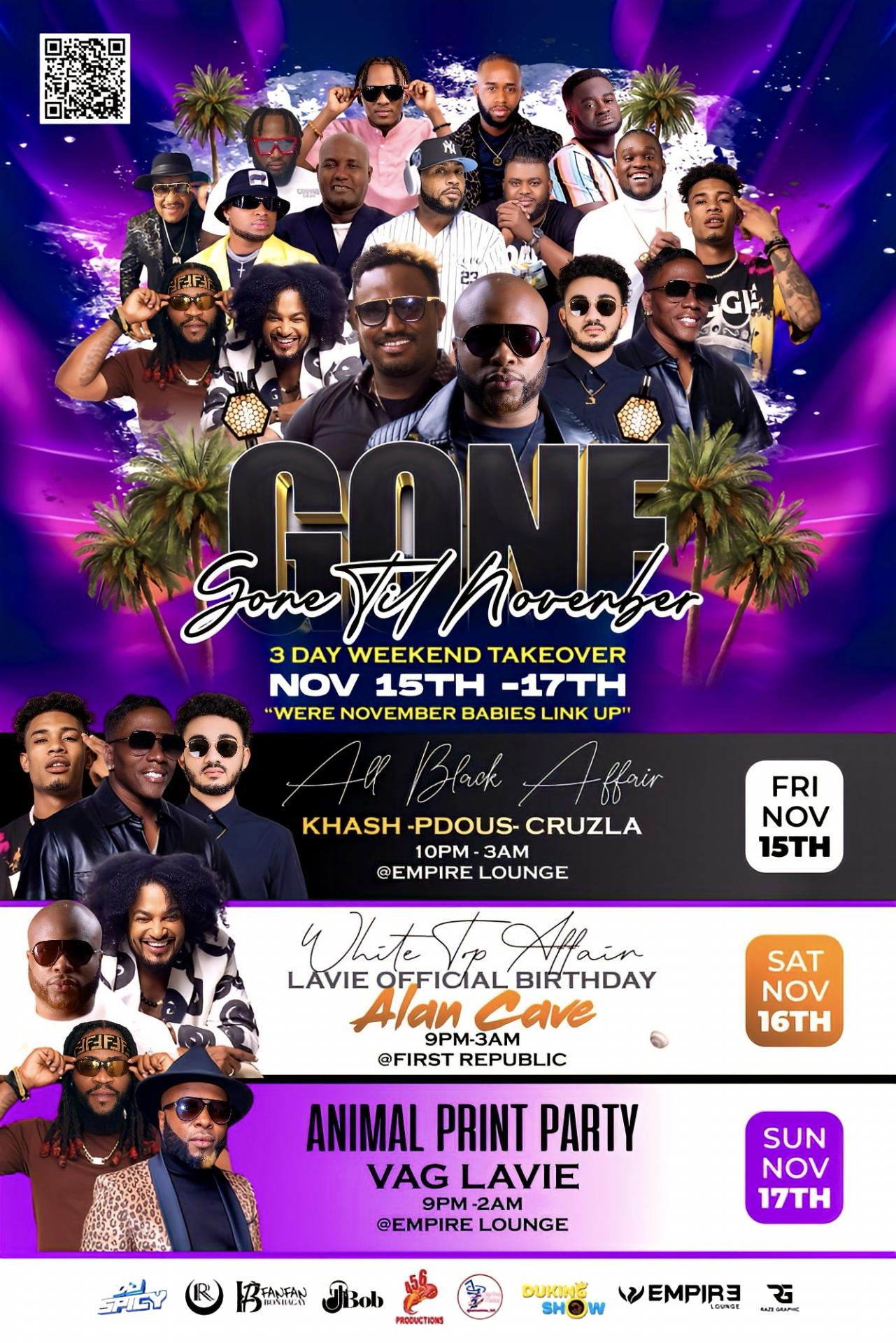 Buy tickets for 3 DAY WEEKEND TAKEOVER 3 DAY WEEKEND TAKEOVER
