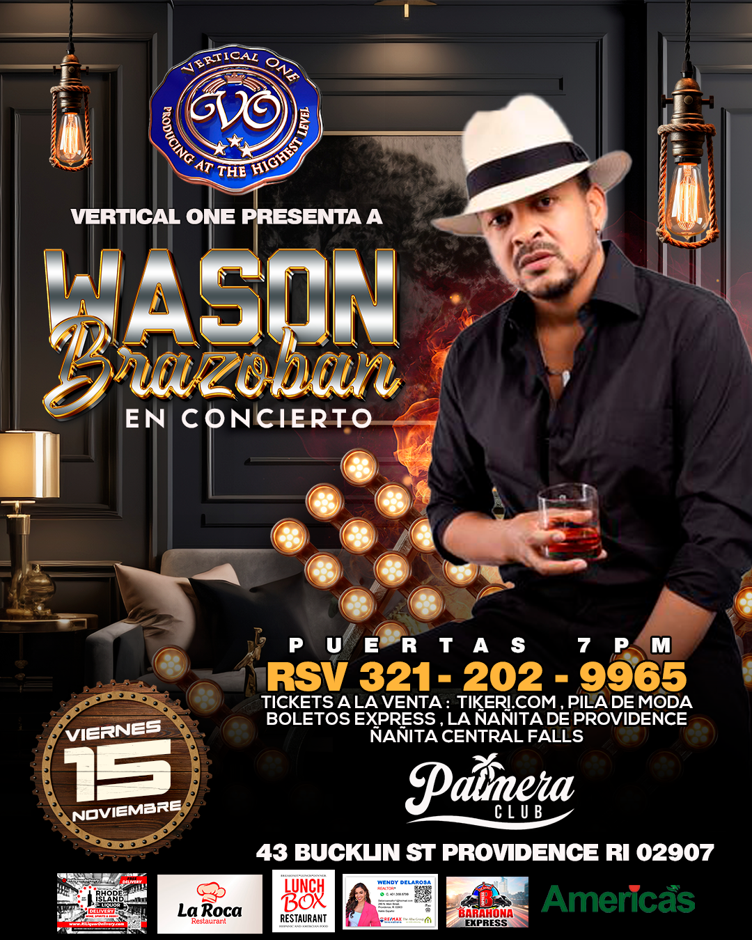 Buy tickets for Wason Brazoban Providence Wason Brazoban Providence