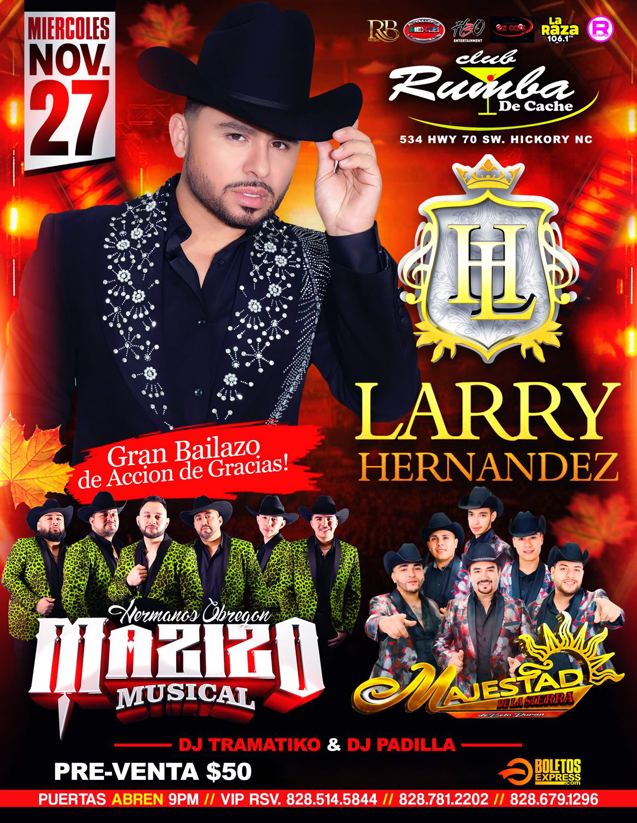Buy tickets for LARRY HERNANDEZ LARRY HERNANDEZ