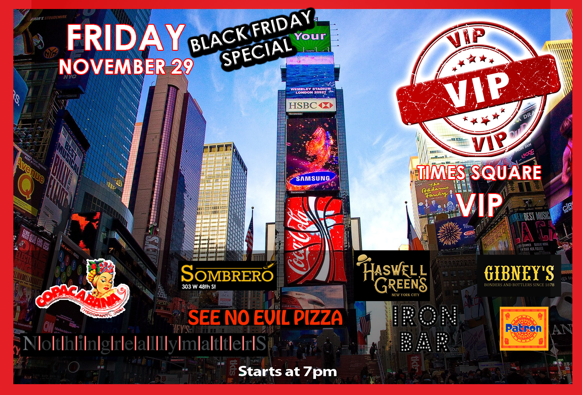 Buy tickets for Black Friday times square club hop Black Friday times square club hop