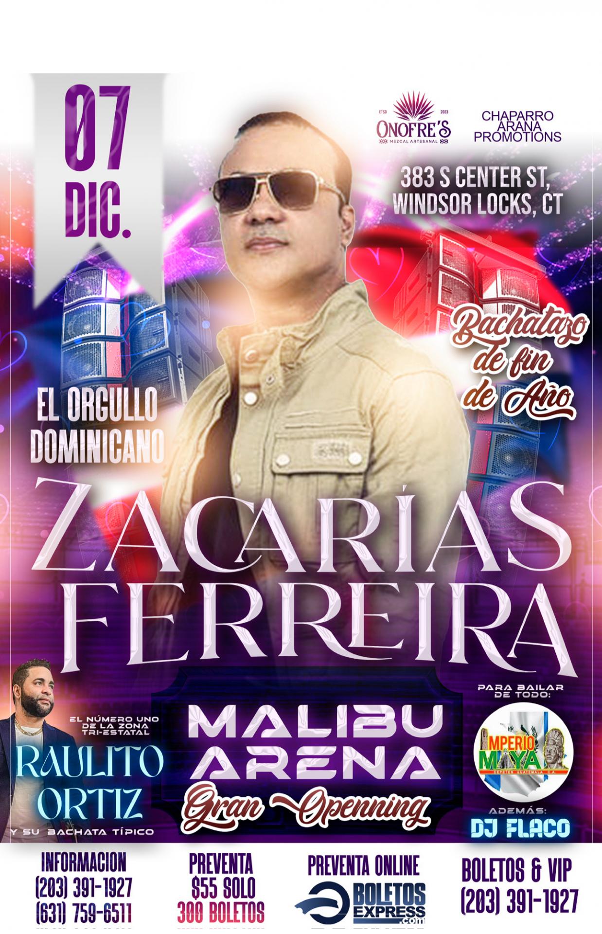 Buy tickets for ZACARIAS FERREIRA ZACARIAS FERREIRA