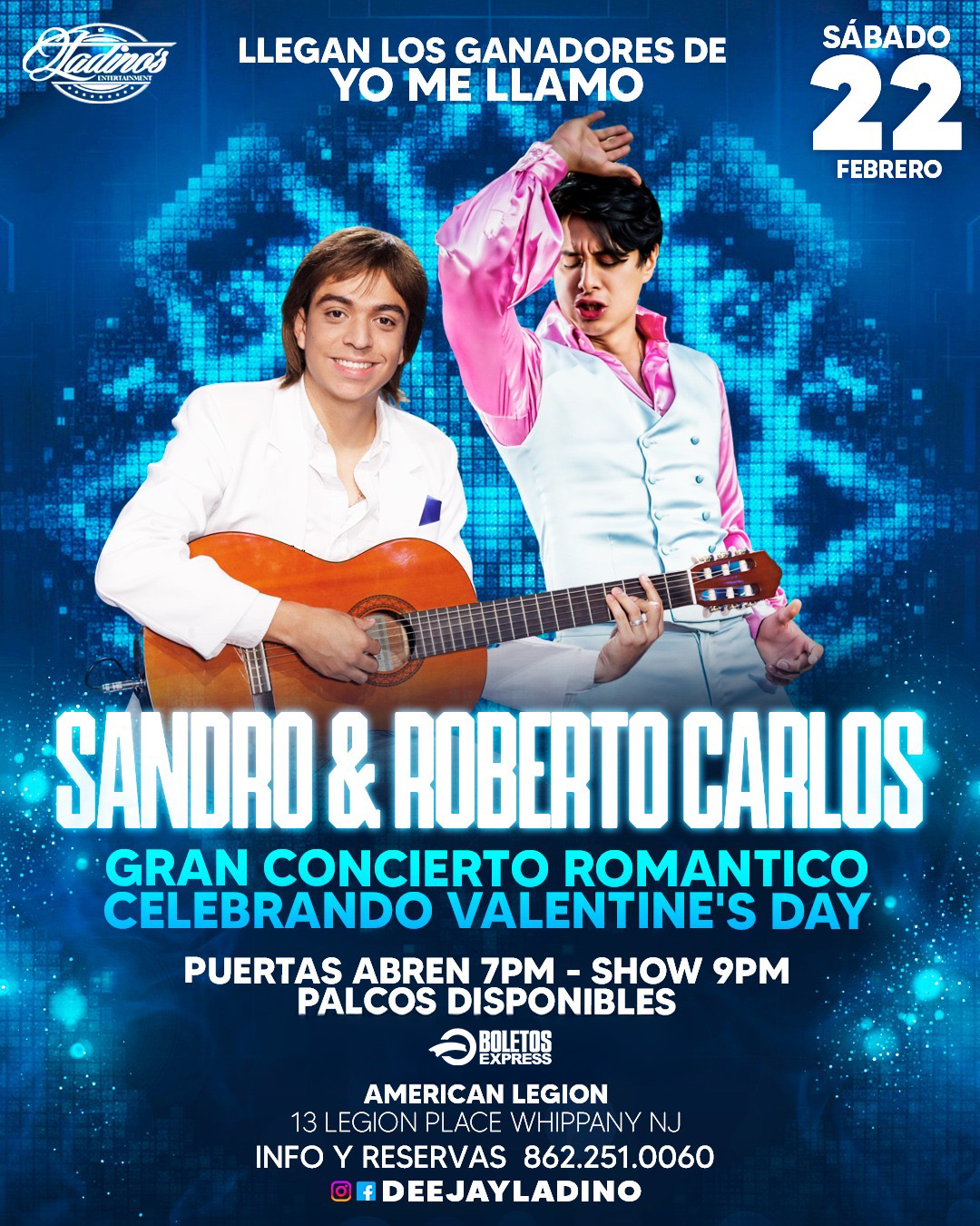 Buy tickets for SANDRO & ROBERTO CARLOS SANDRO & ROBERTO CARLOS