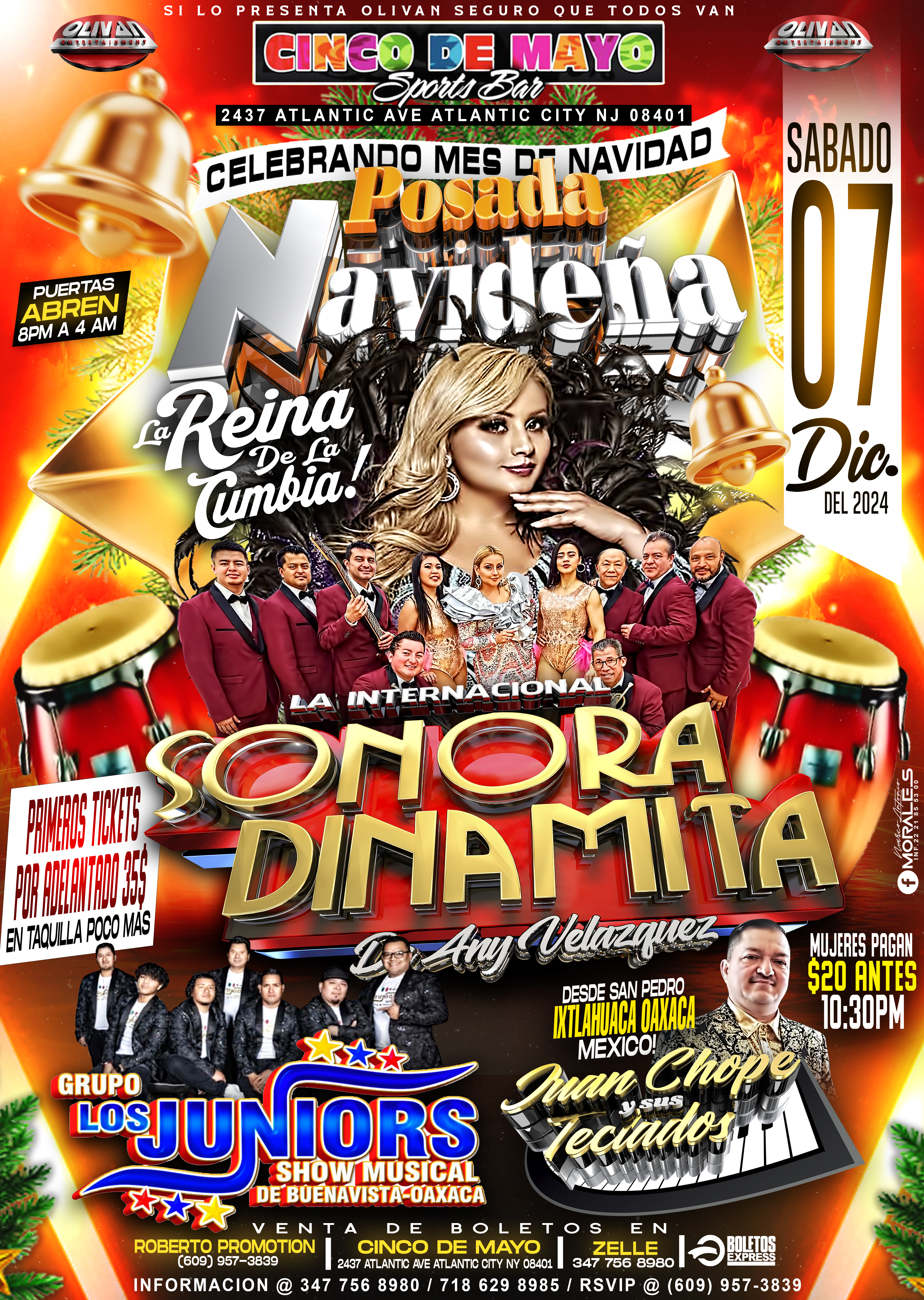 La International Sonora Dinamita Con Any Velasquez & Los Junior Show De Oaxaca