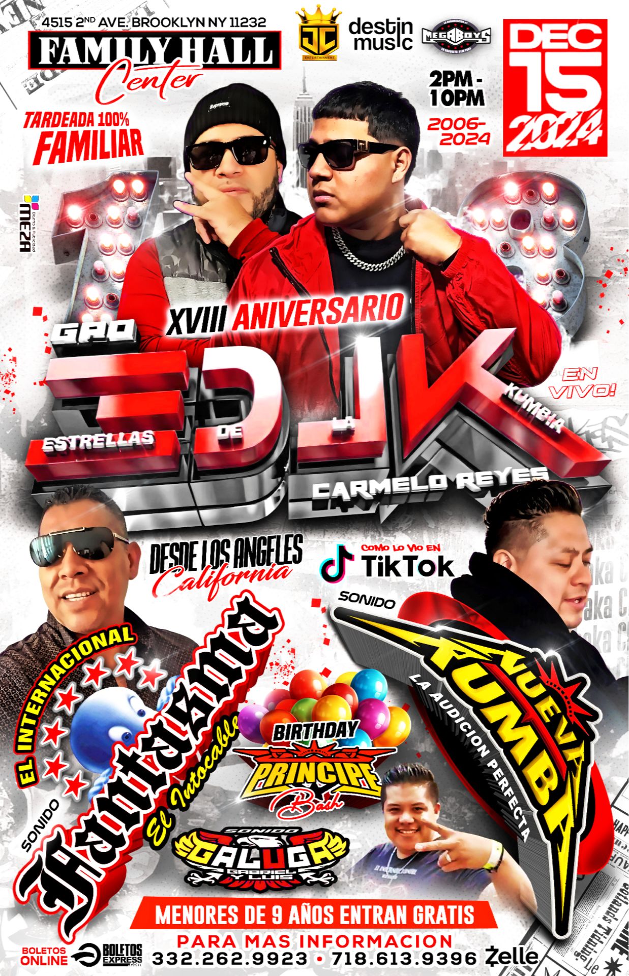 Buy tickets for XVIII ANIVERSARIO ESTRELLAS DE LA KUMBIA XVIII ANIVERSARIO ESTRELLAS DE LA KUMBIA