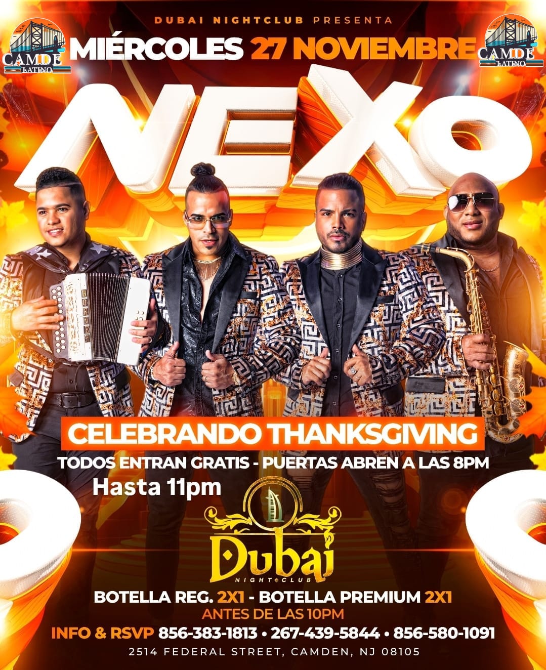Buy tickets for GRUPO NEXO GRUPO NEXO