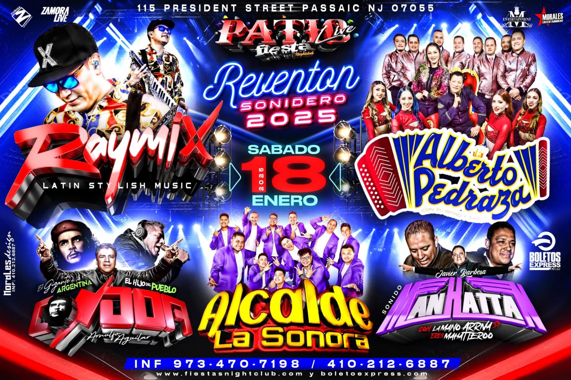 Buy tickets for RAYMIX, ALBERTO PEDRAZA, SONIDO CÓNDOR, SONIDO MANHATTAN, ALCALDE LA SONORA RAYMIX, ALBERTO PEDRAZA, SONIDO CÓNDOR, SONIDO MANHATTAN, ALCALDE LA SONORA