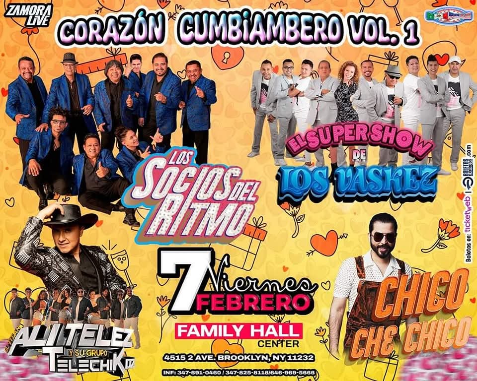 Buy tickets for CORAZÓN CUMBIAMBERO VOL.1 CORAZÓN CUMBIAMBERO VOL.1