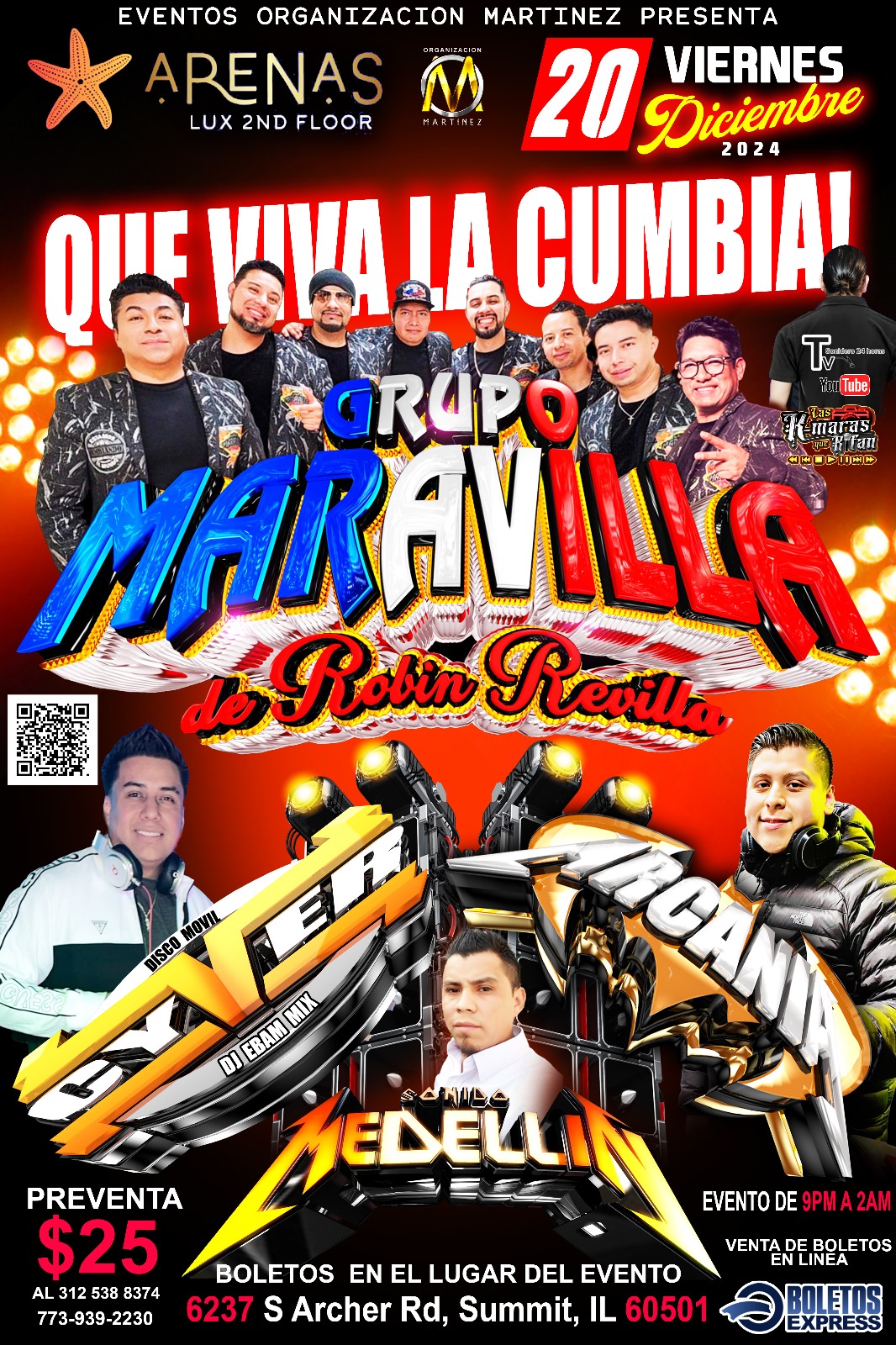 Buy tickets for QUE VIVA LA CUMBIA QUE VIVA LA CUMBIA