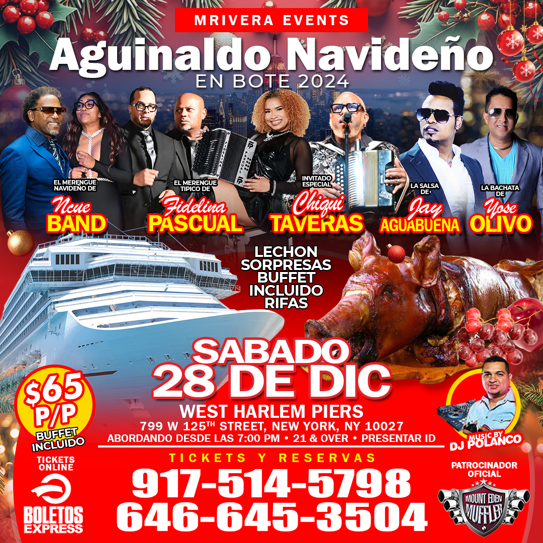 Buy tickets for AGUINALDO NAVIDEÑO EN BOTE 2024 AGUINALDO NAVIDEÑO EN BOTE 2024