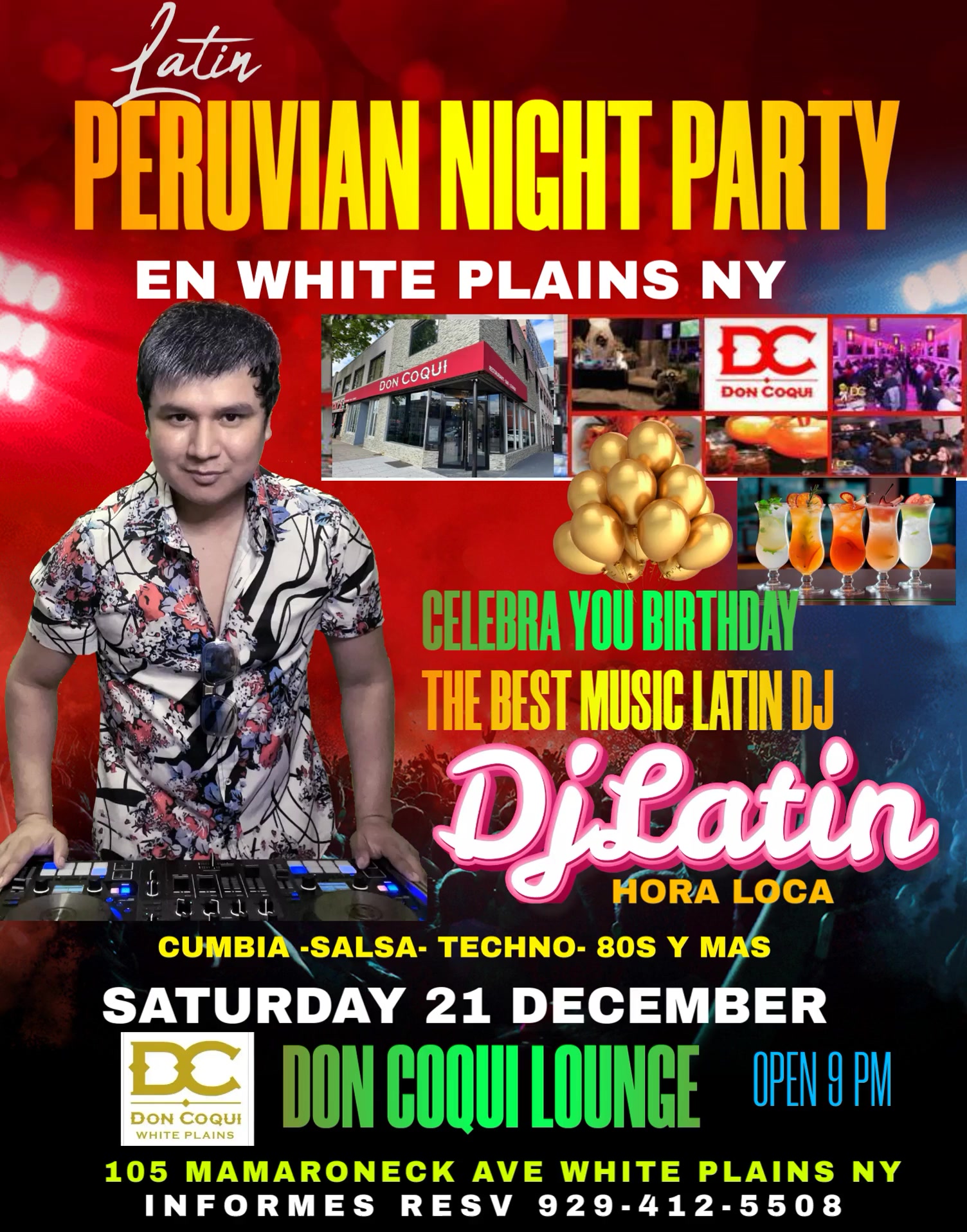 Buy tickets for LATIN PERUVIAN NIGHT WHITE PLAIN NY LATIN PERUVIAN NIGHT WHITE PLAIN NY