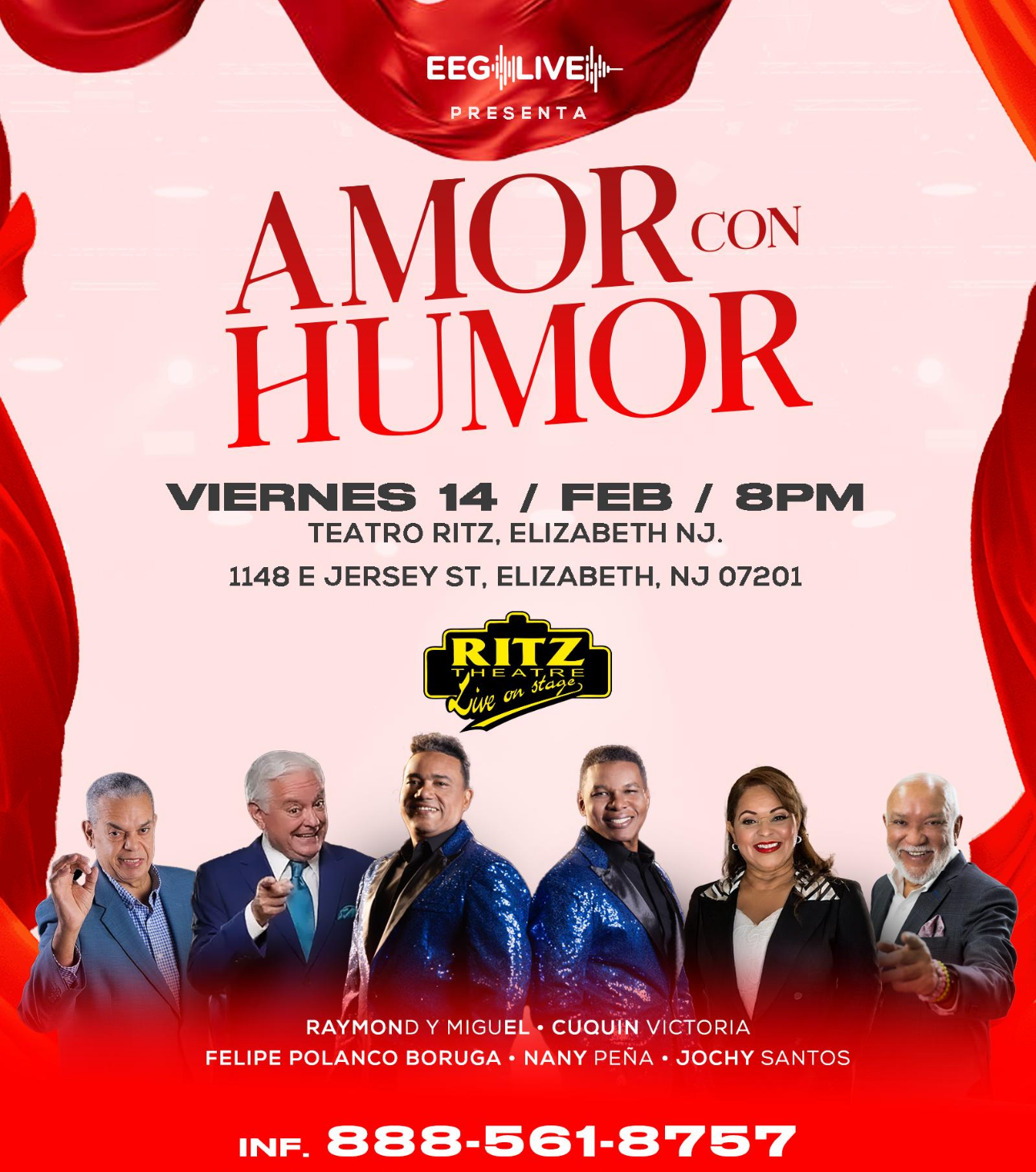 Buy tickets for Raymond & Miguel | CUQUIN VICTORIA | FELIPE POLANCO BORUGA | NANY PEÑA | JOCHY SANTOS Raymond & Miguel | CUQUIN VICTORIA | FELIPE POLANCO BORUGA | NANY PEÑA | JOCHY SANTOS
