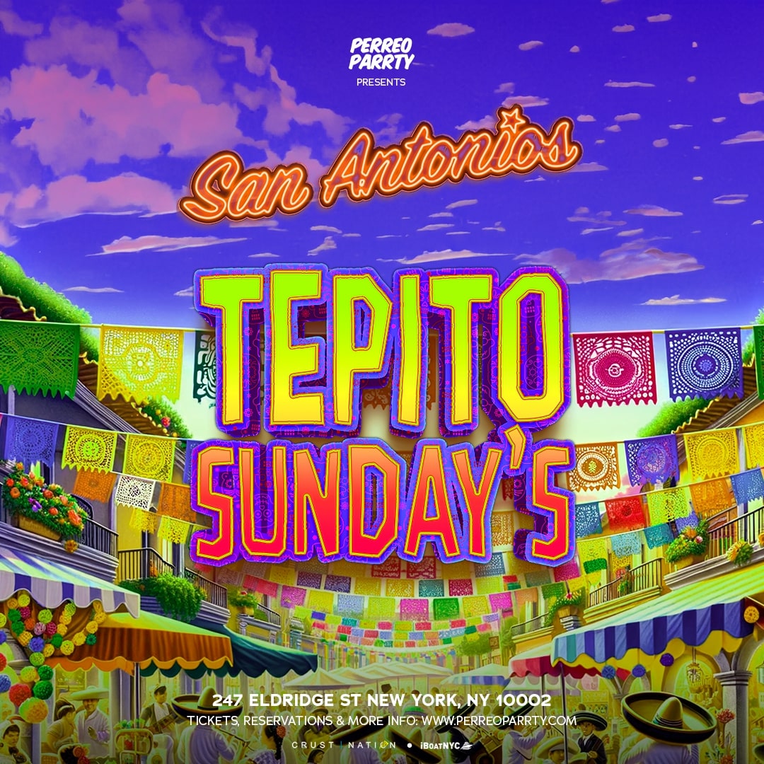 Buy tickets for TEPITO SUNDAYS: #1 Cumbia & Reggaeton Party NYC TEPITO SUNDAYS: #1 Cumbia & Reggaeton Party NYC