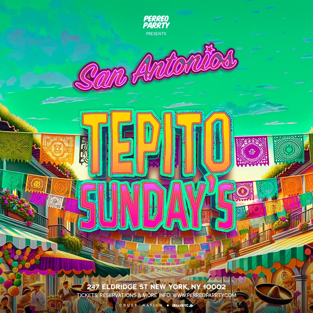 Buy tickets for TEPITO SUNDAYS: #1 Cumbia & Reggaeton Party NYC TEPITO SUNDAYS: #1 Cumbia & Reggaeton Party NYC