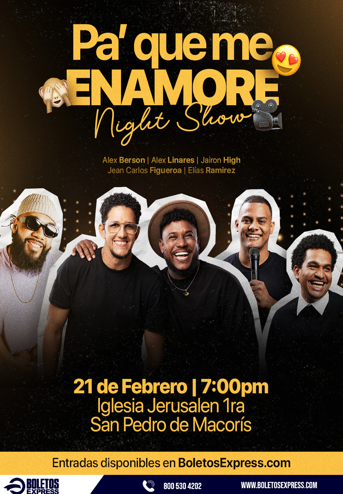 Buy tickets for PA' QUE ME ENAMORE PA' QUE ME ENAMORE