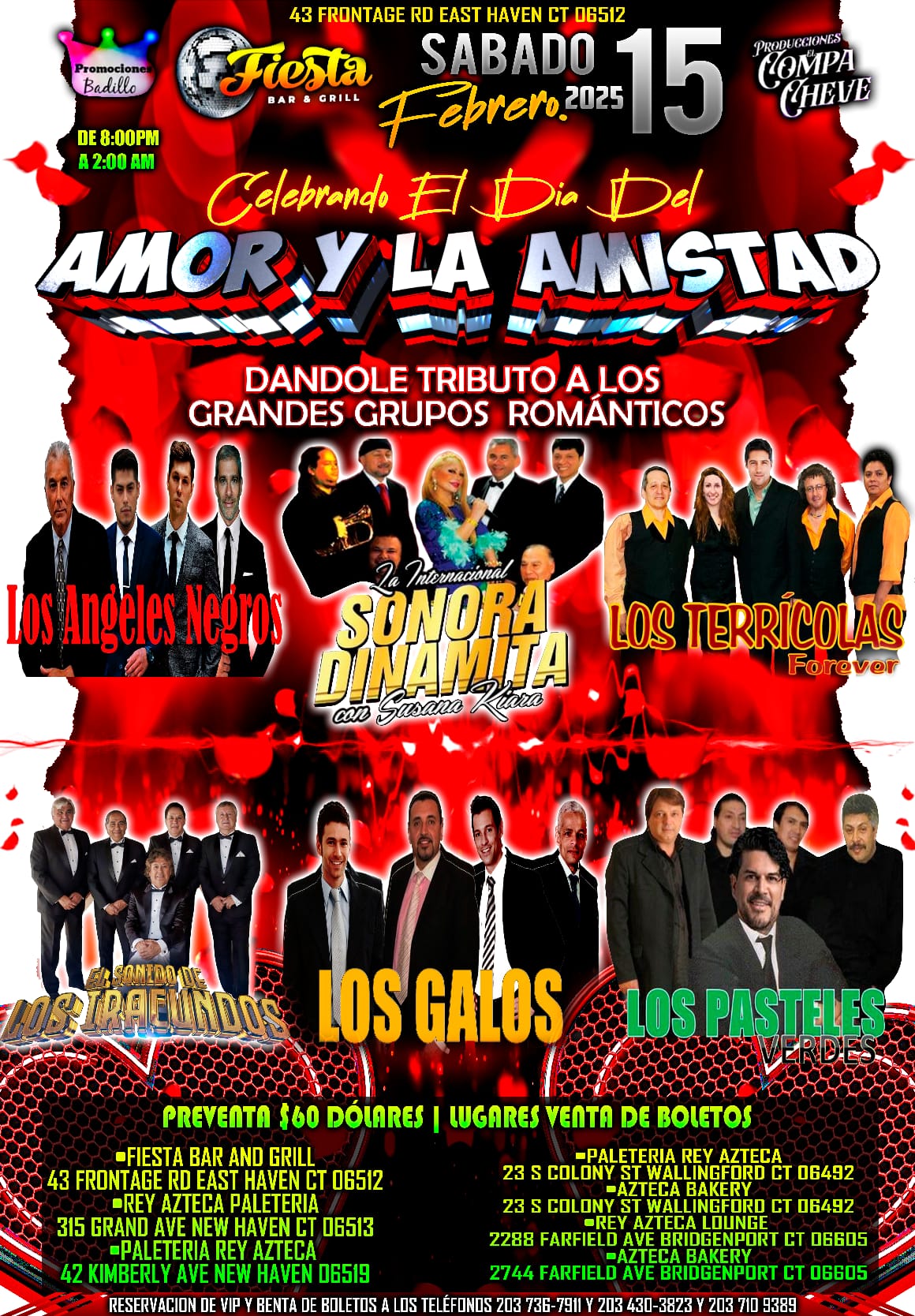 Buy tickets for CELEBRANDO EL DIA DEL AMOR Y LA AMISTAD CELEBRANDO EL DIA DEL AMOR Y LA AMISTAD