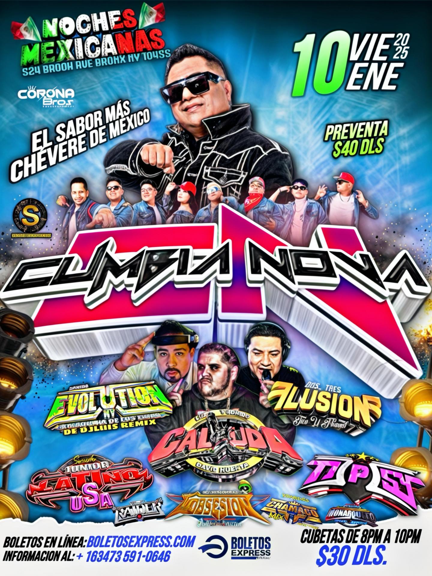 Buy tickets for Cumbia nova - sonido caluda Cumbia nova - sonido caluda