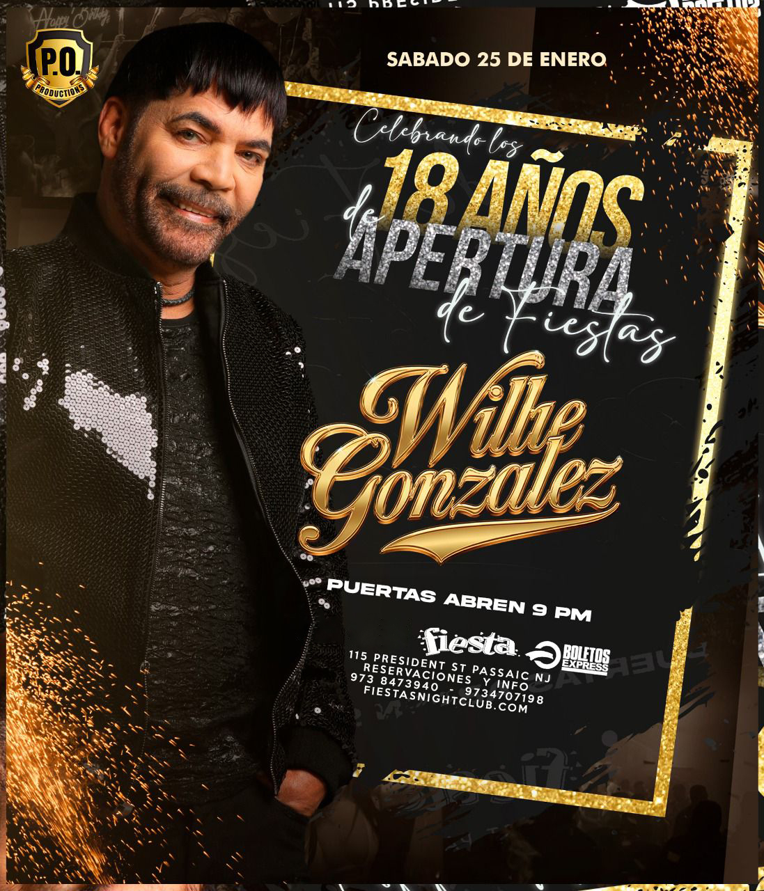 Buy tickets for WILLIE GONZÁLEZ WILLIE GONZÁLEZ