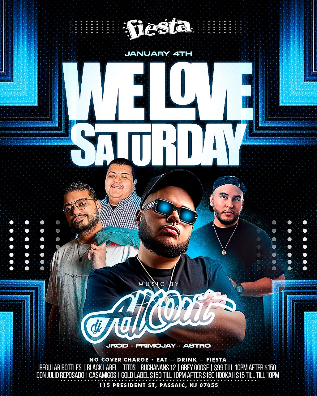 Buy tickets for DJ ALL OUT, J-ROD, PRIMO JAY, ASTRO DJ ALL OUT, J-ROD, PRIMO JAY, ASTRO