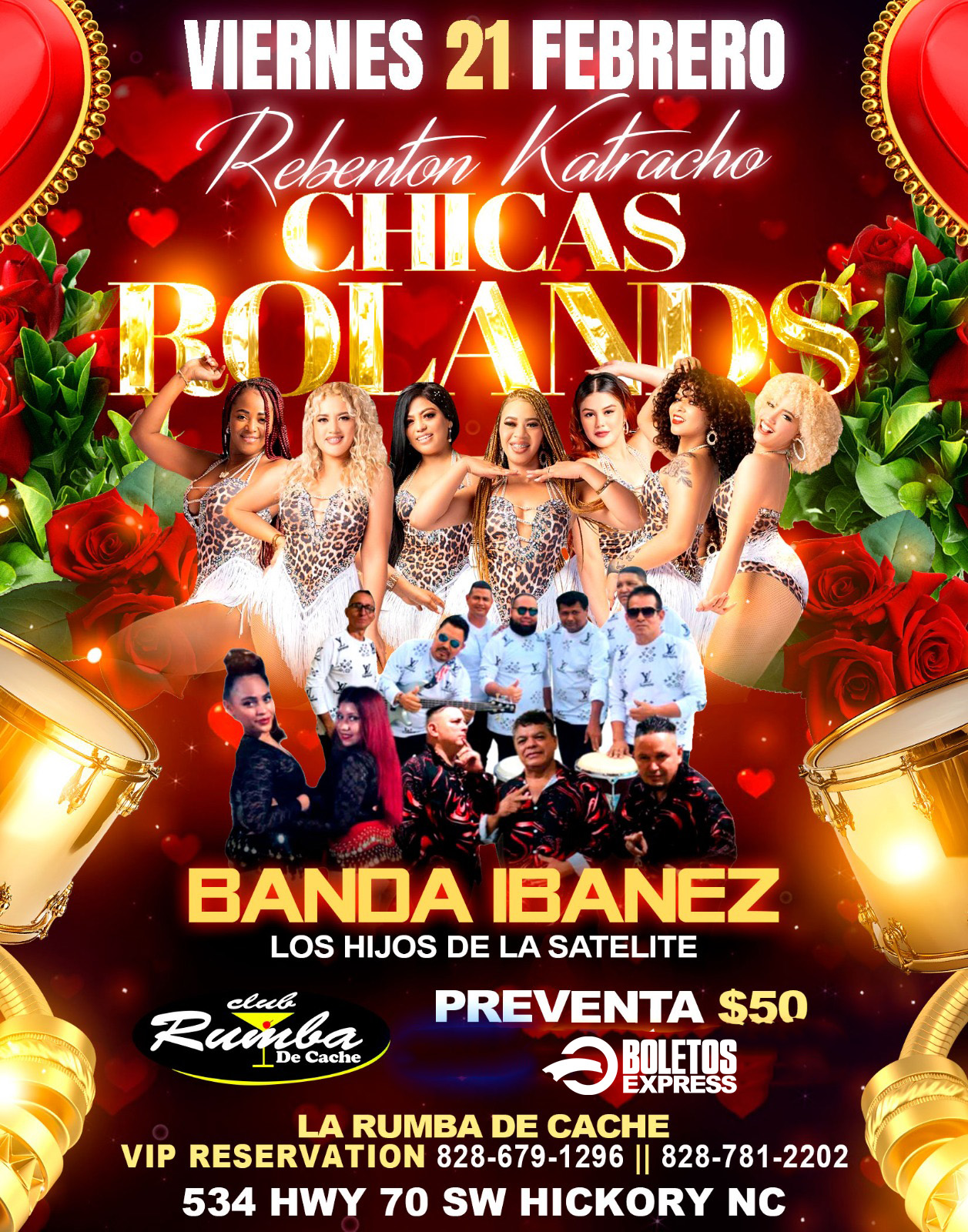 Buy tickets for REVENTON CATRACHO: LAS CHICAS ROLANDS REVENTON CATRACHO: LAS CHICAS ROLANDS