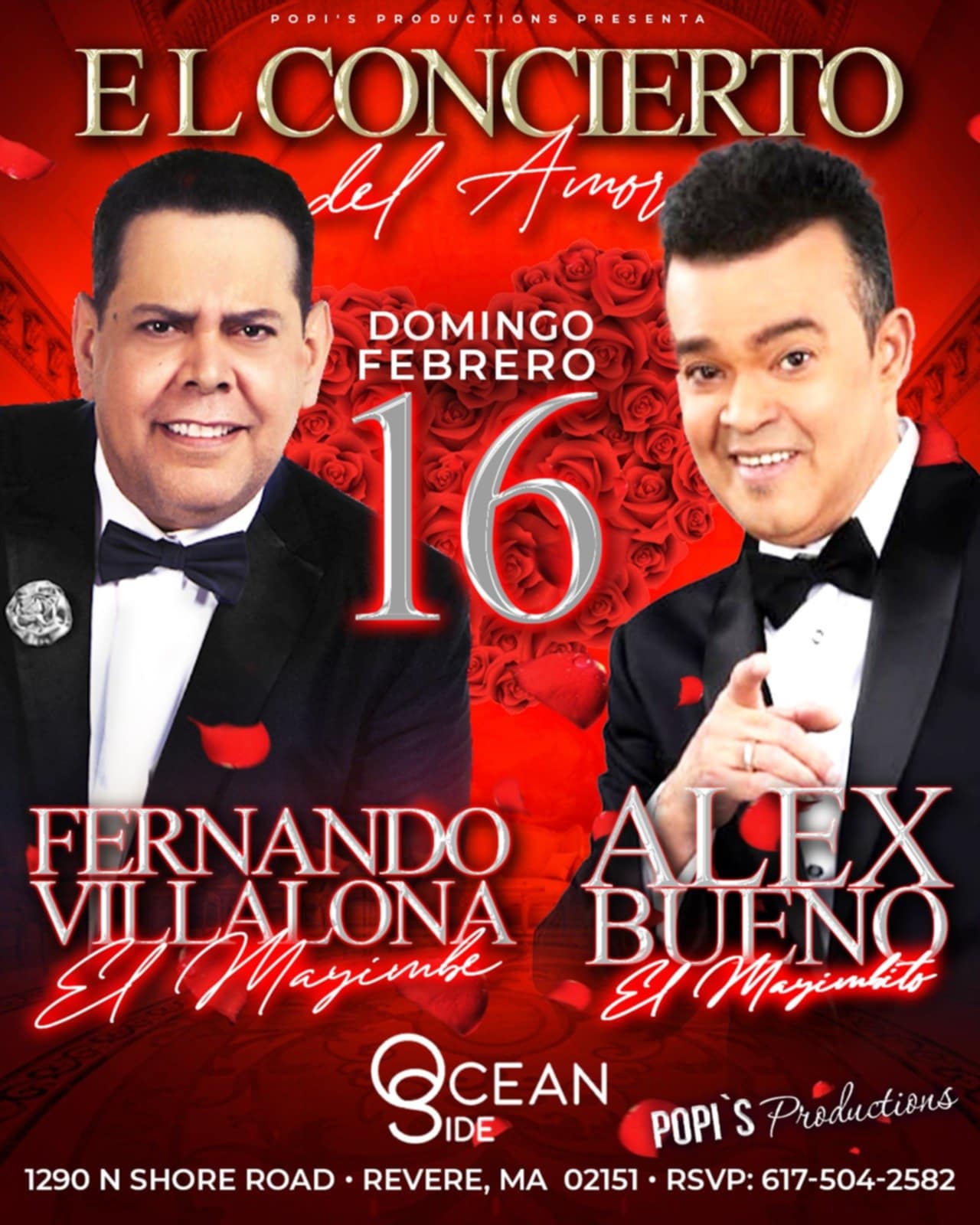 Buy tickets for FERNANDO VILLALONA & ALEX BUENO FERNANDO VILLALONA & ALEX BUENO