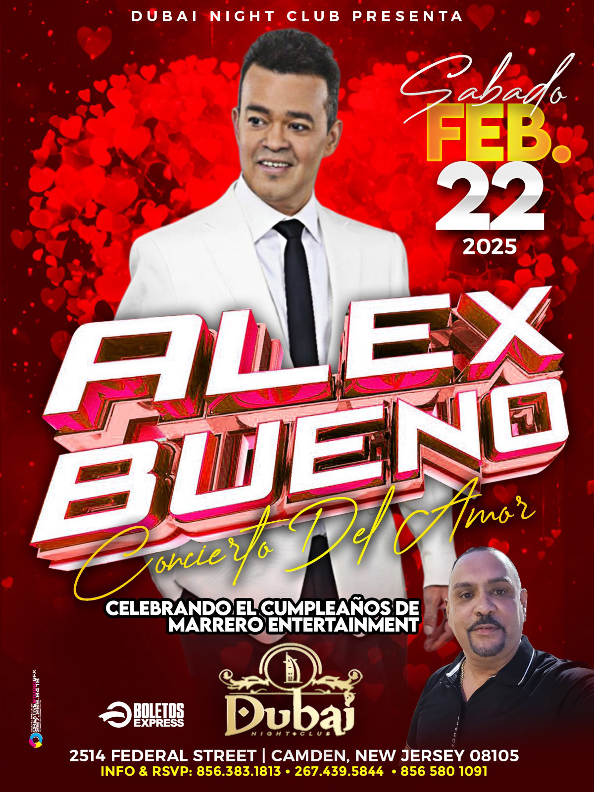 Buy tickets for ALEX BUENO ALEX BUENO