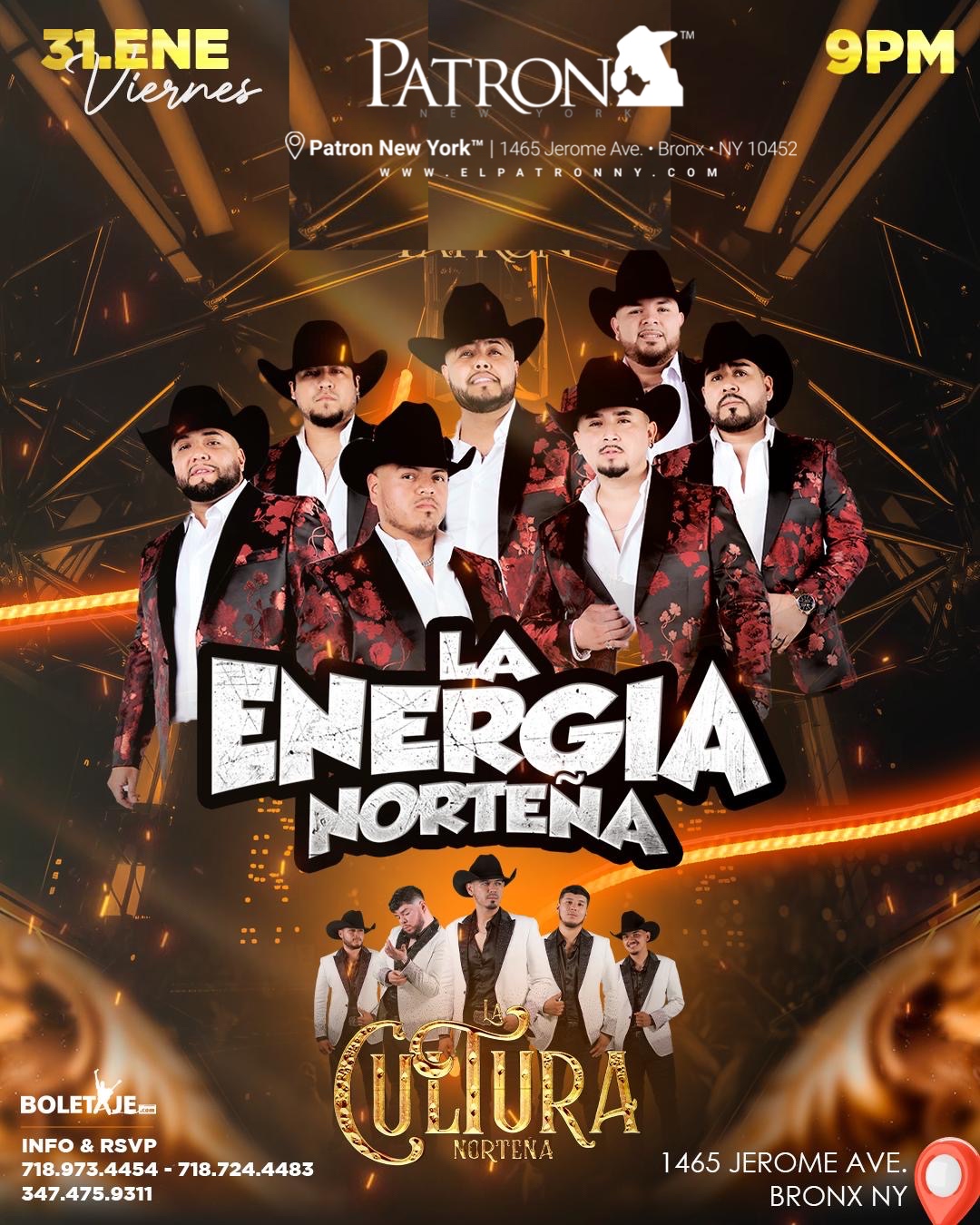 Buy tickets for LA ENERGIA NORTEÑA & LA CULTURA NORTEÑA LA ENERGIA NORTEÑA & LA CULTURA NORTEÑA