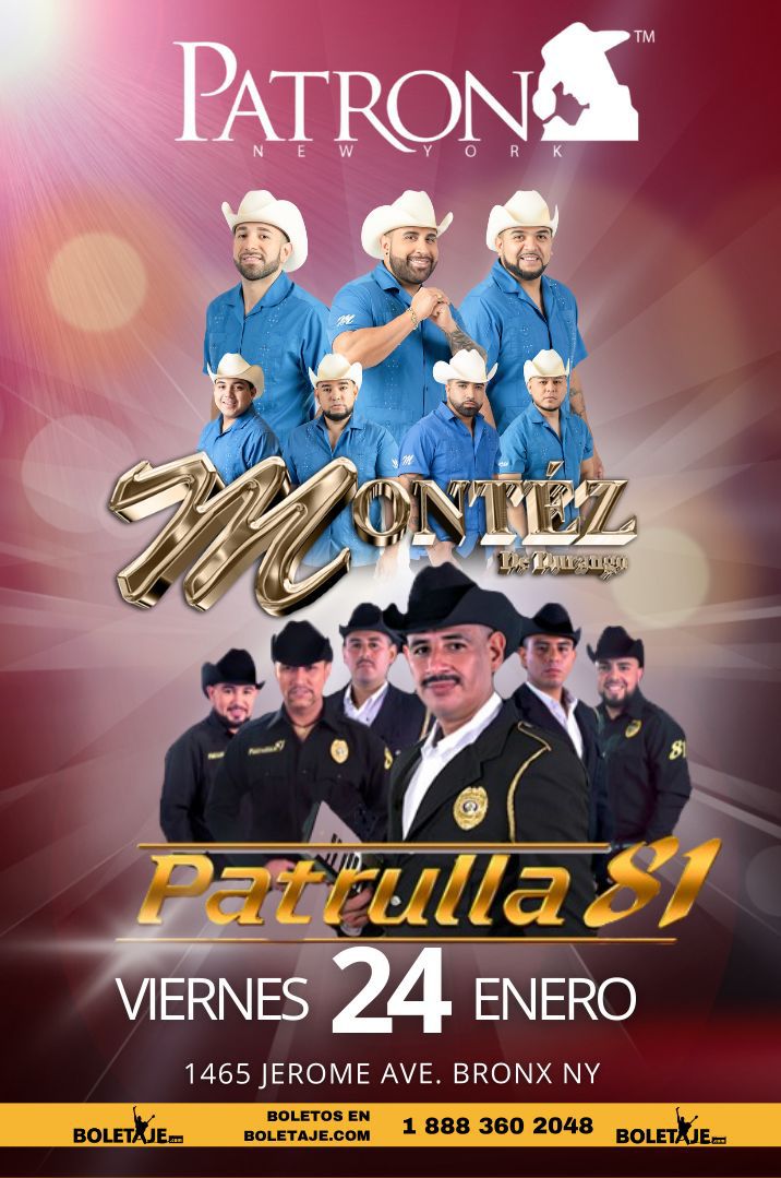 Buy tickets for MONTEZ DE DURANGO & PATRULLA 81 MONTEZ DE DURANGO & PATRULLA 81