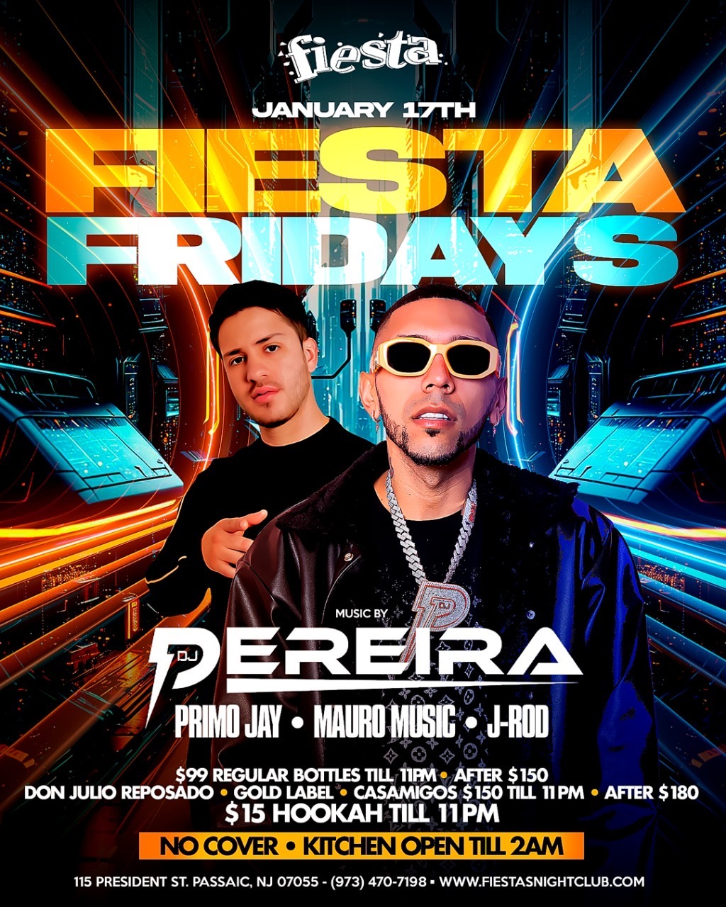 Buy tickets for DJ PEREIRA, DJ PRIMO JAY, DJ MAURO MUSIC, DJ JROD DJ PEREIRA, DJ PRIMO JAY, DJ MAURO MUSIC, DJ JROD