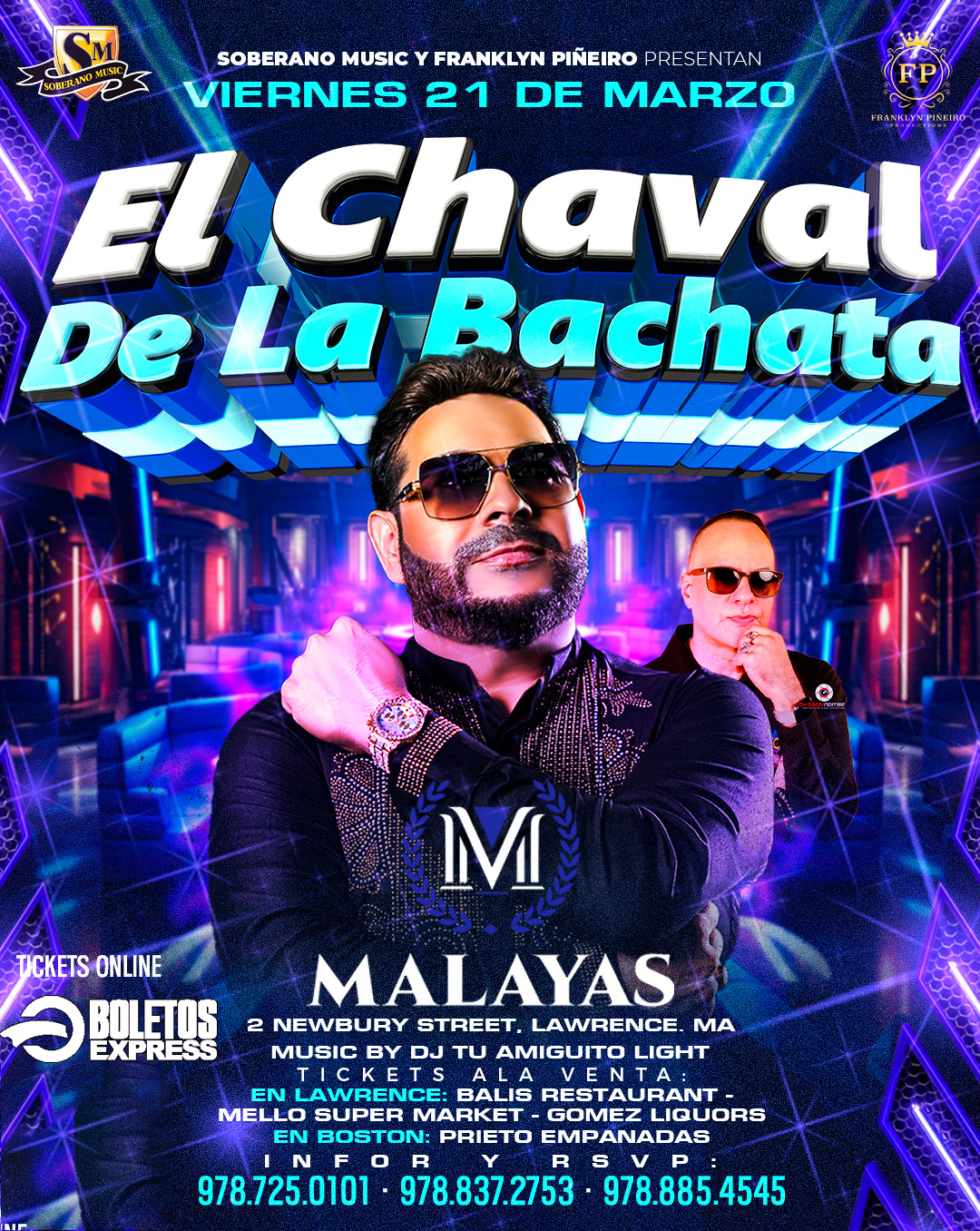 Buy tickets for EL CHAVAL DE LA BACHATA EL CHAVAL DE LA BACHATA