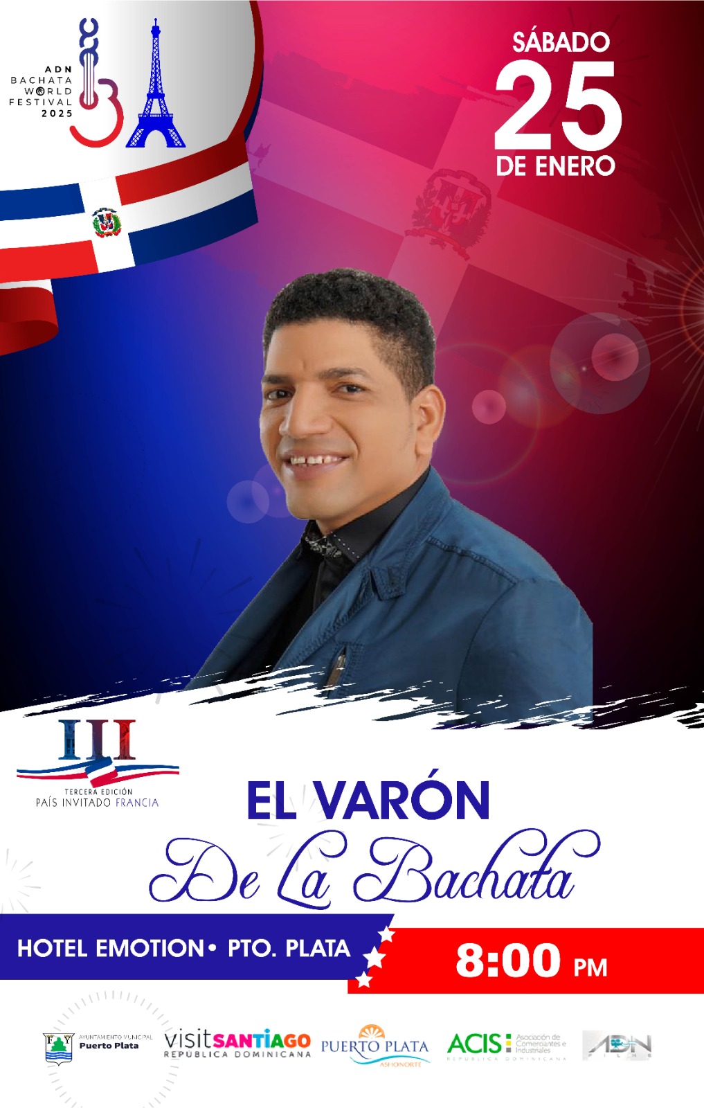 Buy tickets for EL VARÓN DE LA BACHATA EL VARÓN DE LA BACHATA