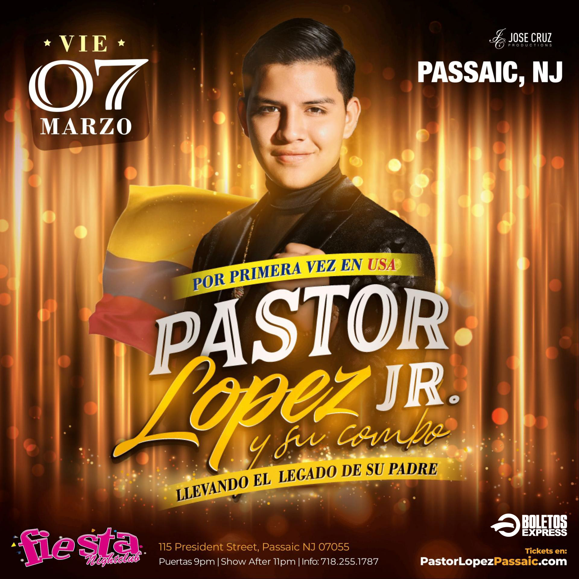 Buy tickets for PASTOR LOPEZ JR. Y SU COMBO PASTOR LOPEZ JR. Y SU COMBO