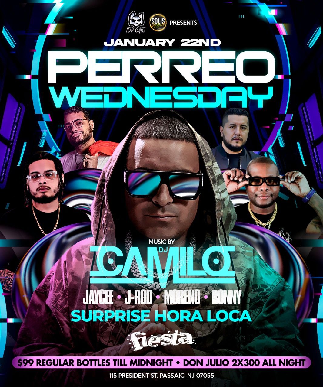Buy tickets for DJ CAMILO, JAYCEE, J-ROD, MORENO, RONNY DJ CAMILO, JAYCEE, J-ROD, MORENO, RONNY